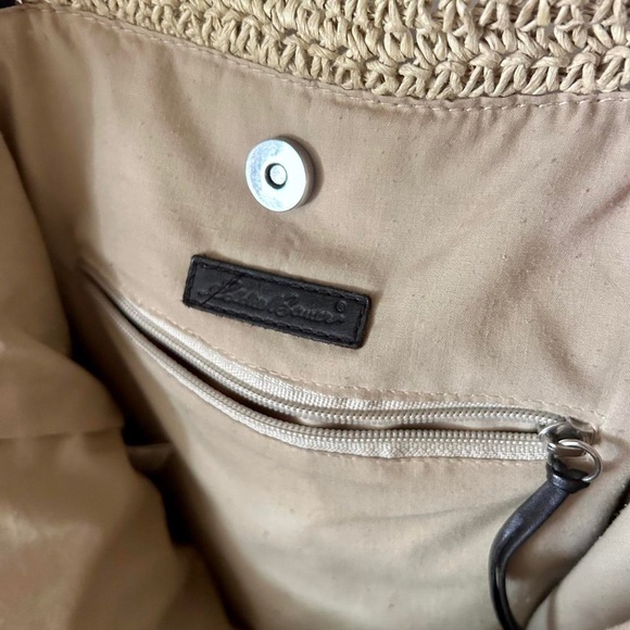 Vintage Eddie Bauer Woven tote - Picture 5 of 6